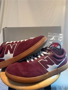 New Balance Numeric 508 Burgundy Westgate NM508BWP Men’s Size 9